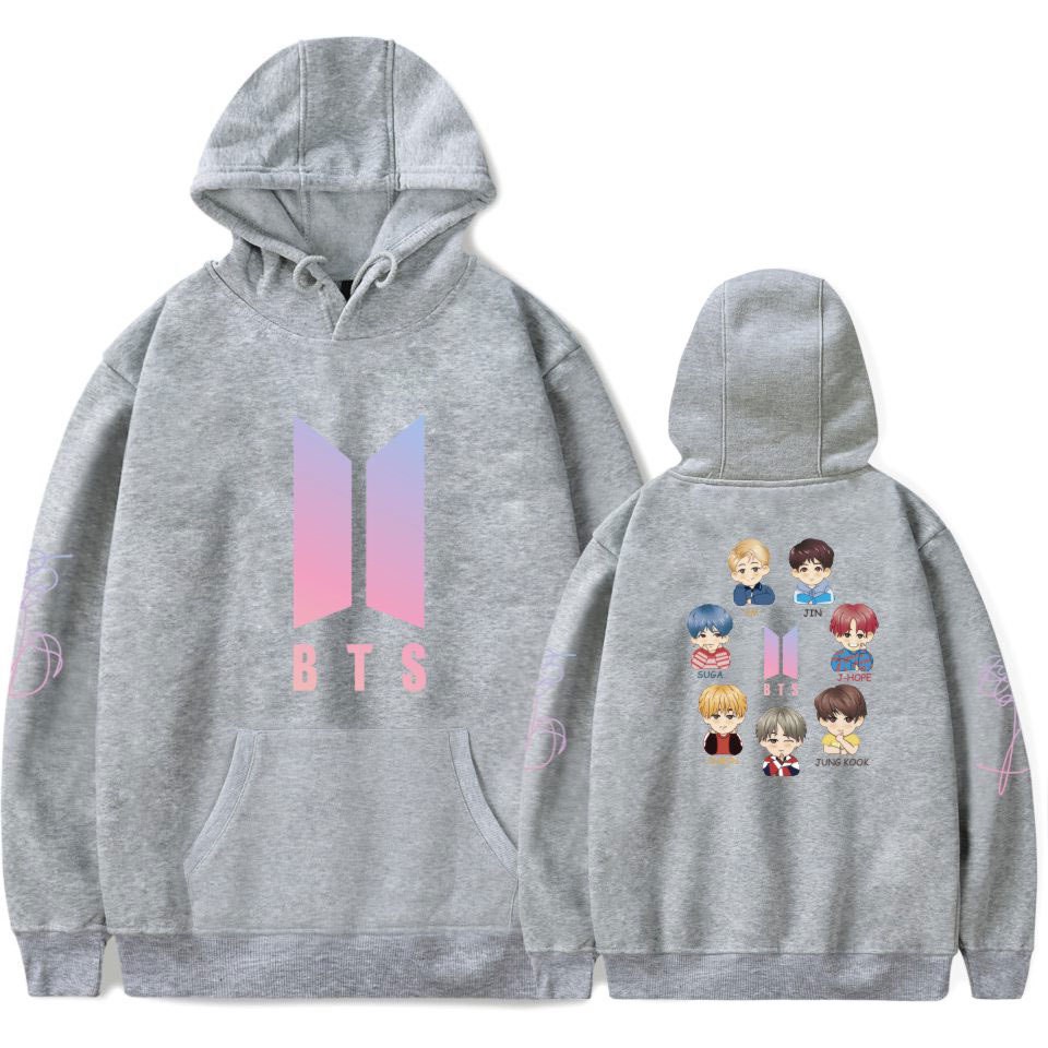 Áo Hoodie Dài Tay In Hình Nhóm Nhạc Bts Dành Cho Nam Và Nữ 115129937