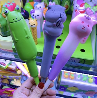 Bút squishy mẫu mới dễ thương (mực đen)