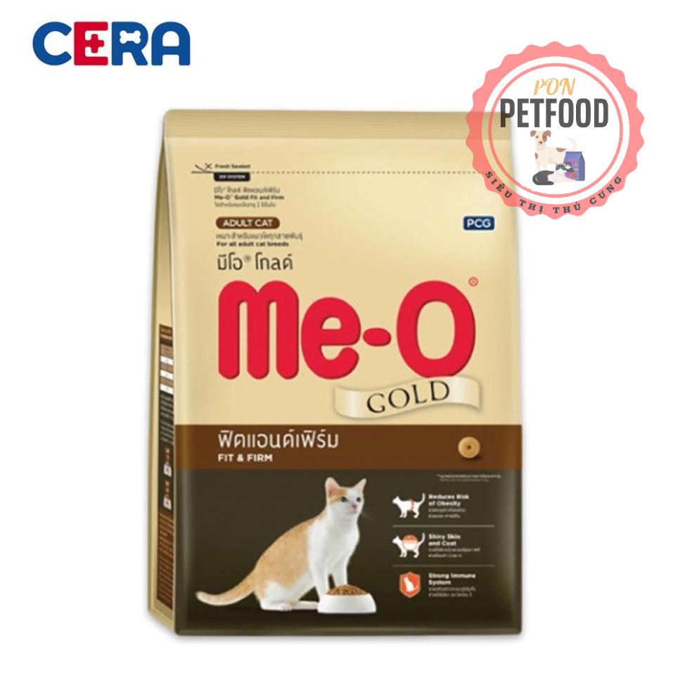 Thức Ăn Mèo Cao Cấp Me-O Gold Fit And Firm Hổ Trợ Giữ Dáng