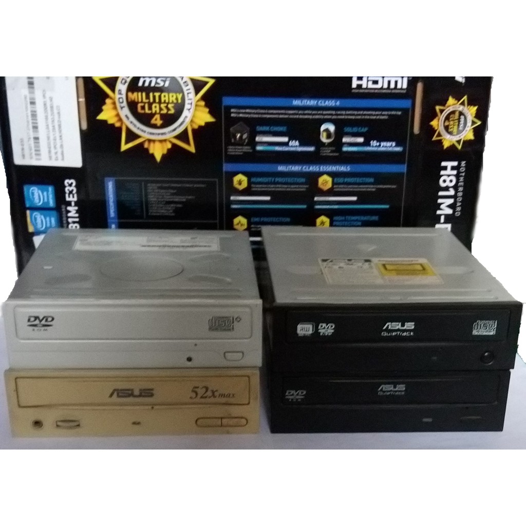 Ổ CD ATA IDE 40 pin chân kim máy tính decor