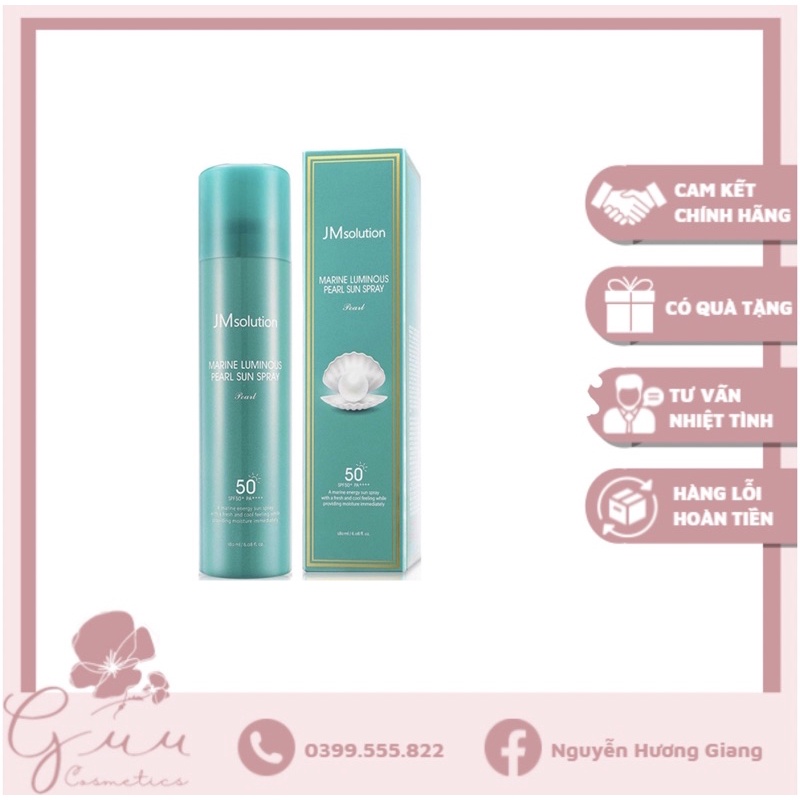 Xịt chống nắng JM Solution Spf50 Hàn Quốc