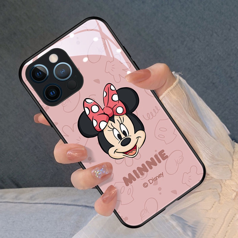Ốp Điện Thoại Chống Va Đập In Hình Mickey Hoạt Hình Mẫu Mới Cho iPhone 13 Pro Max 14 12 Mini 11 XS XR X 8 7 Plus 6S 6 SE