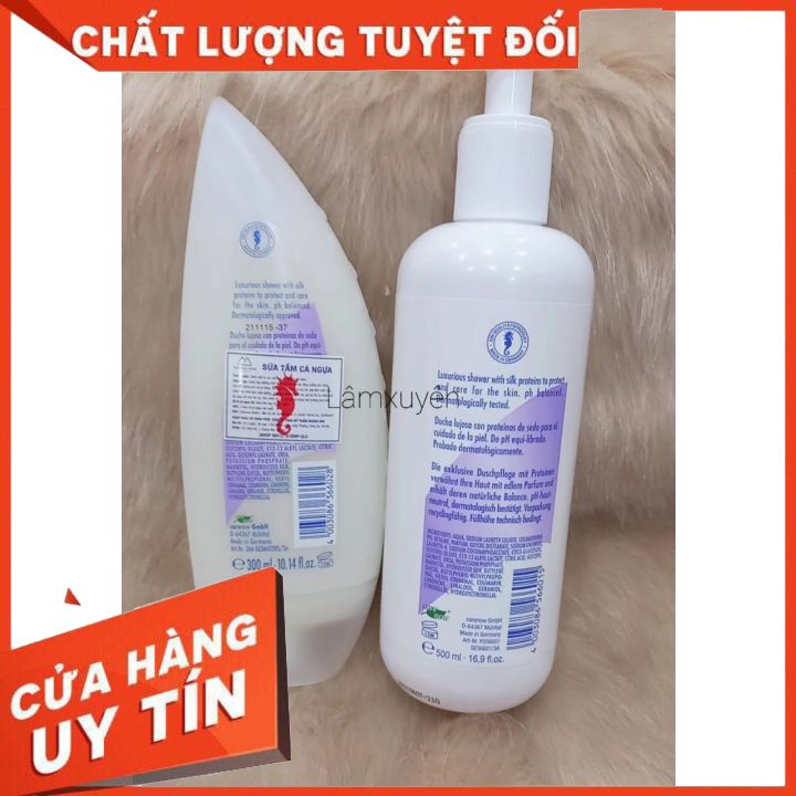 Sữa Tắm Cá Ngựa Algemarin Perfume 500ml Của Đức   mùi thươm ngọt dịu ,nuôi dưỡng làn da trắng sáng ,mịn màng