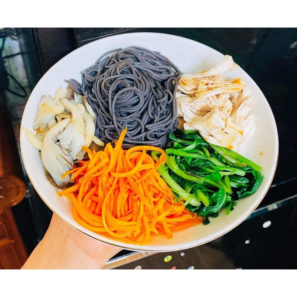 Bún gạo lứt ĐEN, mì gạo lức huyền mễ ăn eatclean giảm cân ăn kiêng healthy gói 500gr - NTFOOD