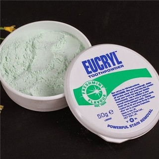 Bột tẩy trắng răng Eucryl Anh