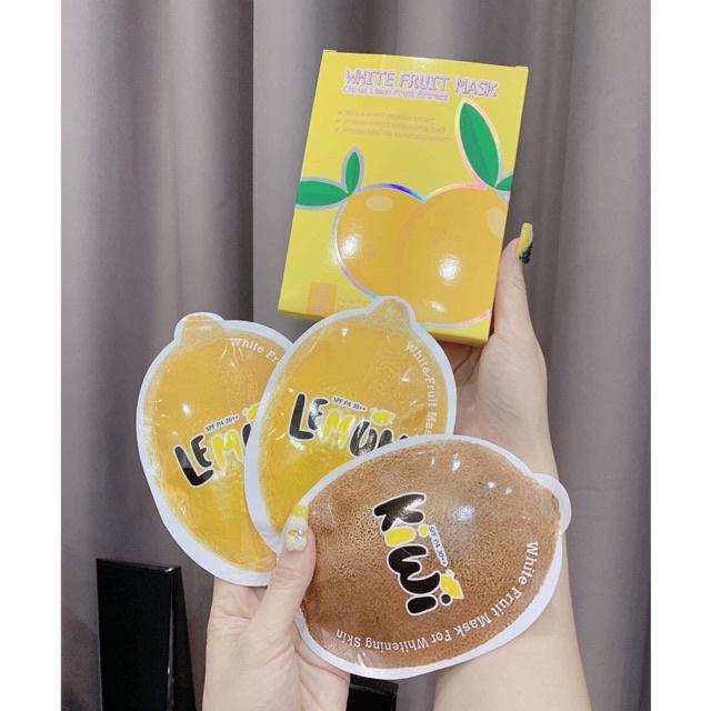 Tắm Ủ Trắng Chanh Kiwi Lemon Hộp 3 Gói | BigBuy360 - bigbuy360.vn