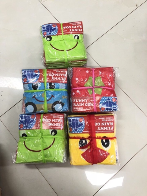 Áo mưa cho bé hàng xuất Nhật