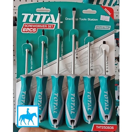 Total Bộ 6 tô vít dẹp và bake CR-V THT250606