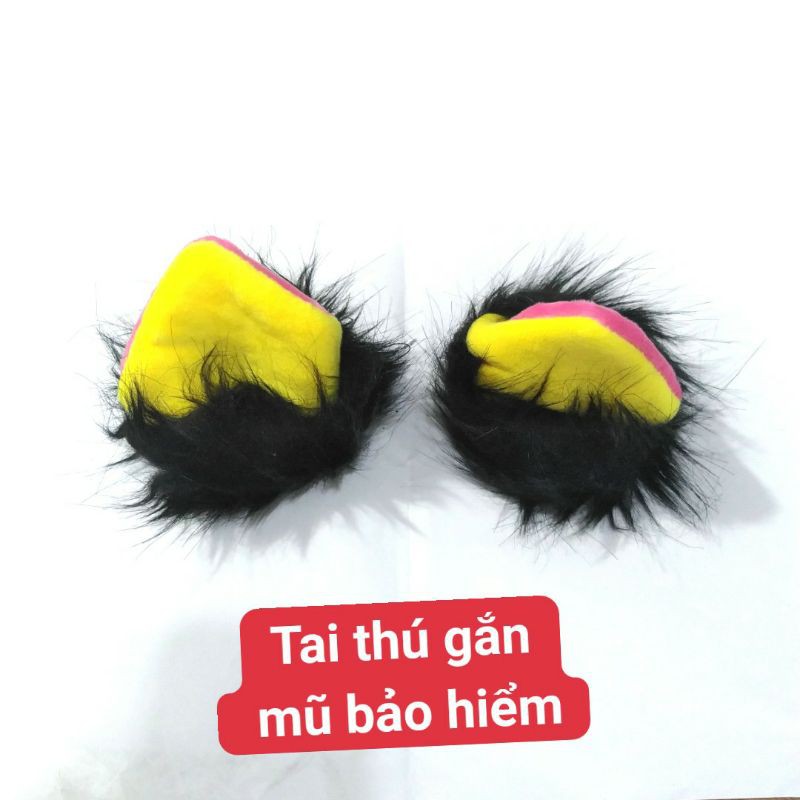 Tai Sừng Gắn Nón Bảo Hiểm Mẫu Mới