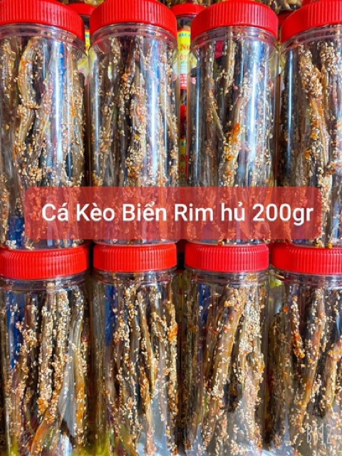 Cá Kèo Biển Rim ( ăn liền ) là món ăn yêu thích của shop Đặc Sản Biển Phan Thiết NGỌC DŨNG; Hộp 200 gram. HSD 12 tháng