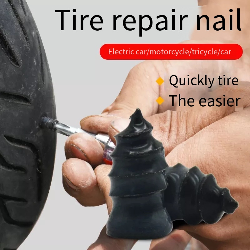 Bộ 10 Đinh Sửa Chữa Lốp Xe Đạp / Mô Tô / Xe Hơi Chuyên Dụng