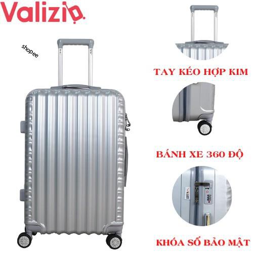 Vali kéo chống va đập, Vali du lịch tay kéo nhôm không rỉ sét VALIZIO 840