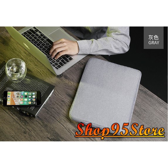 Túi chống sốc, chống thấm, siêu mỏng dùng cho iPad/ Macbook/Surface/ Laptop (Đen)