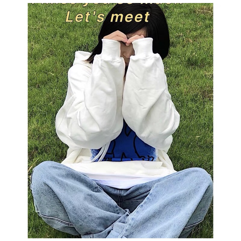 Áo hoodie người tim xanh TT11