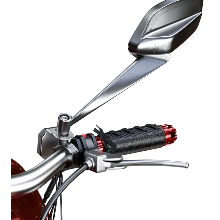 Bộ Đệm Sưởi Ấm Tay Lái Xe Máy E-Bike 5V USB Kèm Dây Cáp Swi