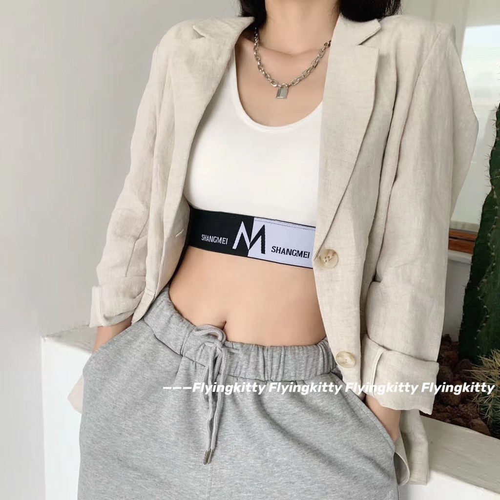 Áo bra tập gym - Áo ngực mút mỏng không gọng - Bra nữ dáng ngắn, chất cotton co dãn 4 chiều VALICA B3348
