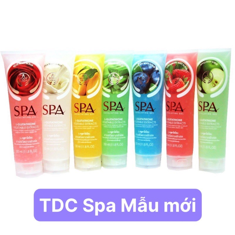 TẨY DA CHẾT SPA nhiều hương vị 350ml [NOON FASHION]