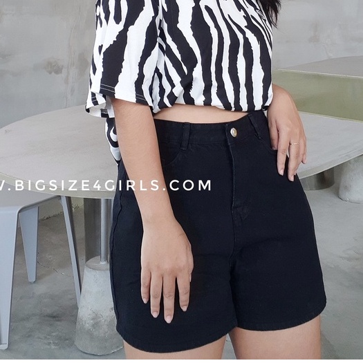 SHORT JEANS TRƠN CÓ LAI - SB001