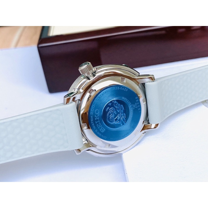 Đồng hồ nam dây da Seiko Prospex SRPG59J1 Save The Ocean Antarctica Baby Tuna
