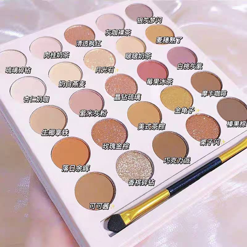 Phấn mắt, Bảng Mắt ROTO 12 màu nhũ lì bắt sáng xinh xắn hot trend Zuzu