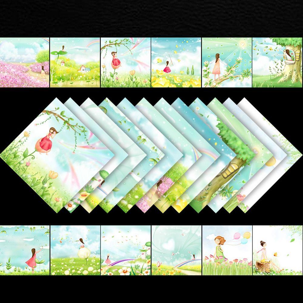 Set 50 Giấy Xếp Origami Trang Trí Sổ Tay