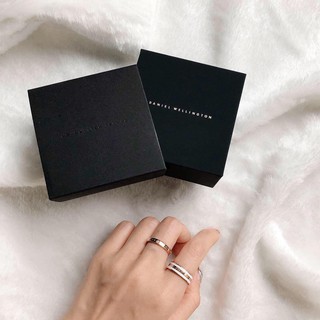Nhẫn Daniel Wellington Classic Ring Satin White DW Ring