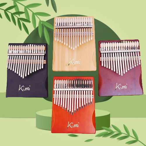 Đàn kalimba giá rẻ Kimi gỗ nguyên khối KIMI-W17