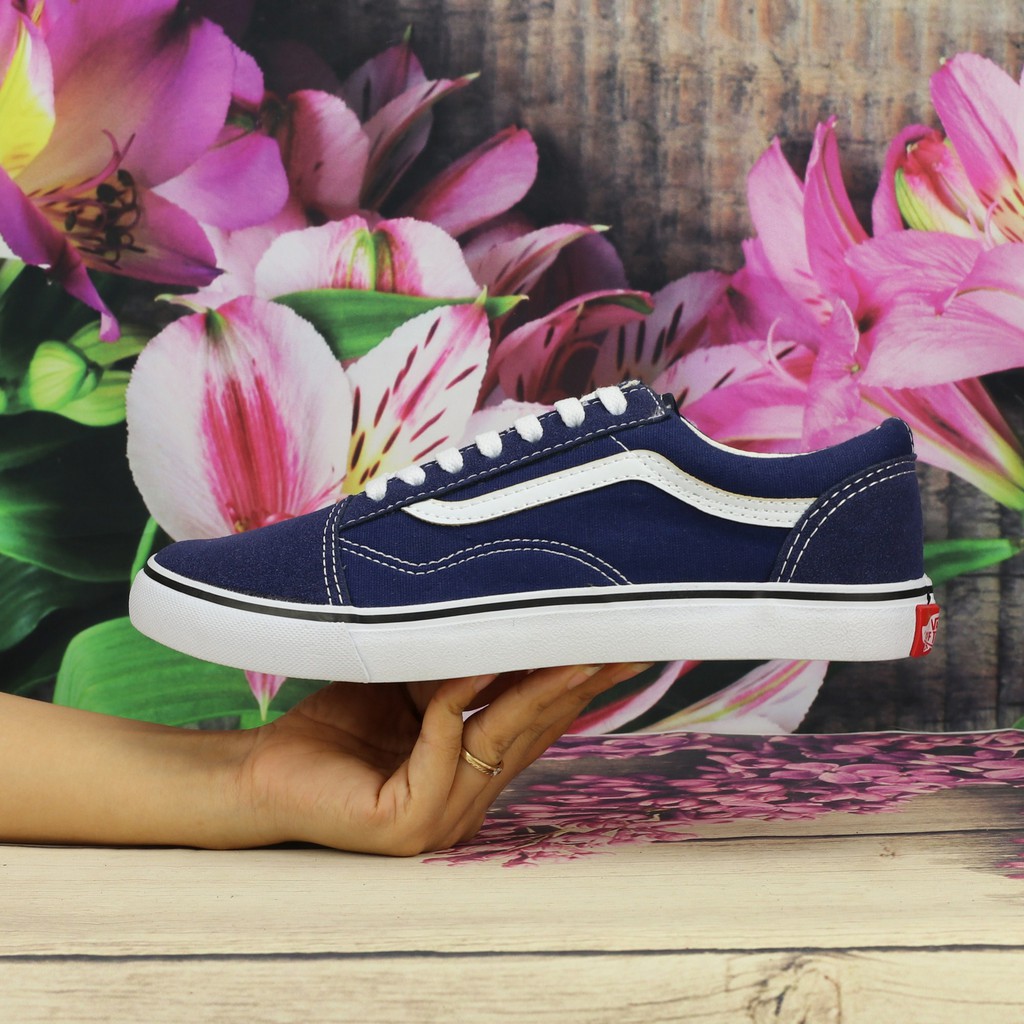 Giày nữ cá tính VS OldSkool Nữ Màu Xanh Navy