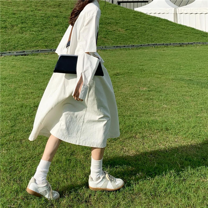 Chân Váy Lưng Cao Phong Cách Thời Trang Nhật Bản
