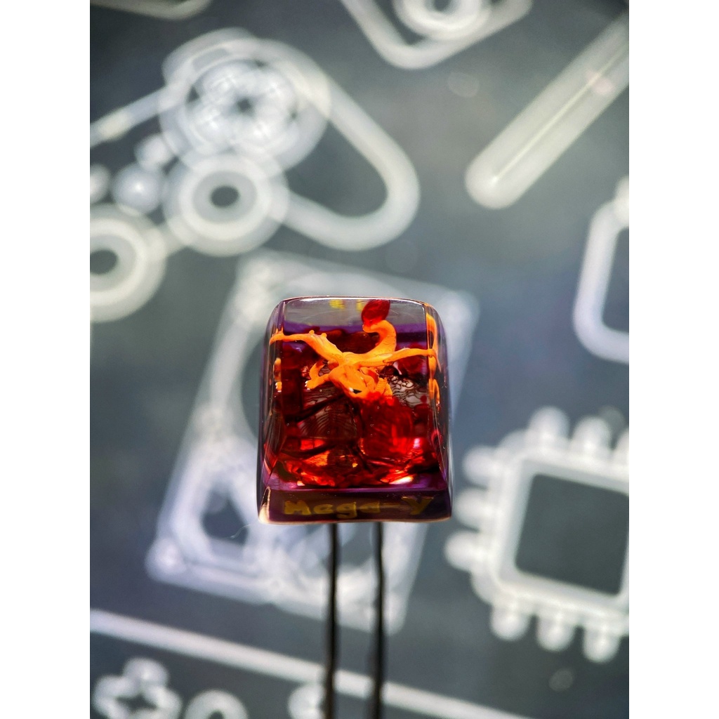 Keycap resin pokemon - nút bàn phím cơ - artisan