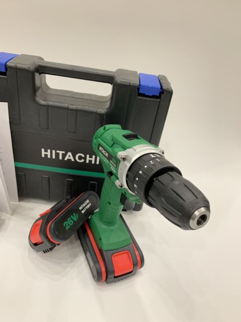 Máy khoan pin hitachi 26v có búa