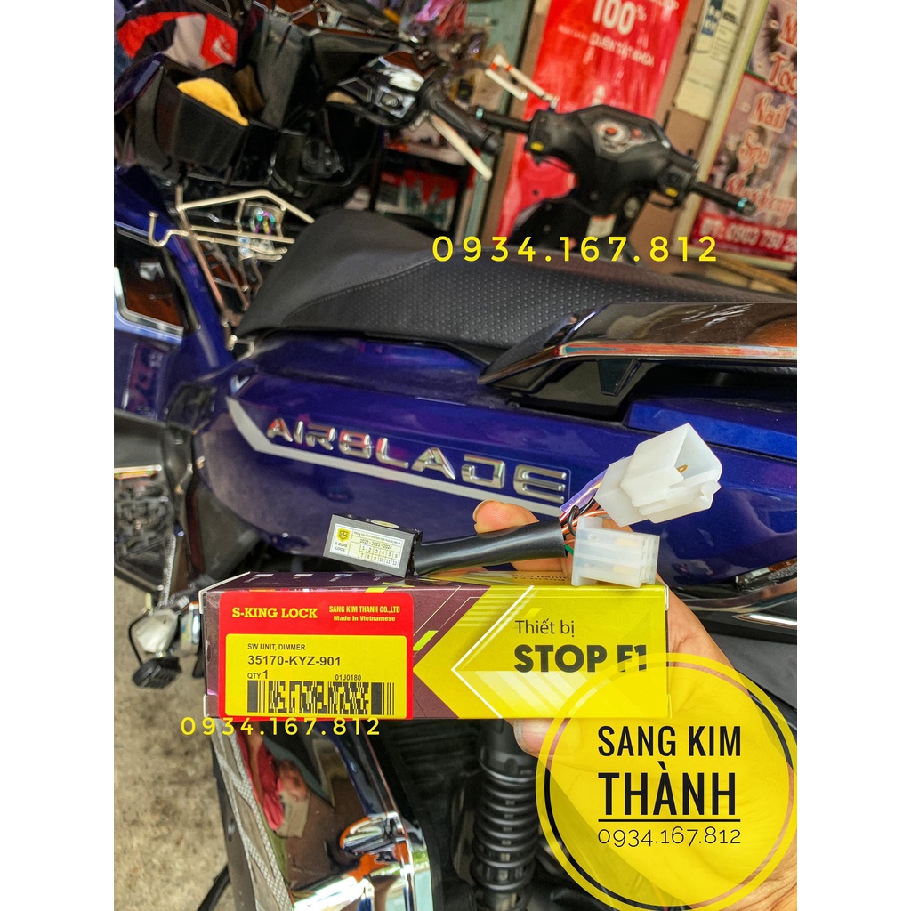 Mạch Nháy Đèn Hậu Stop F1 Xe AirBlade  AB  125 / AB 150 / AB 160 | S-King Lock BH 12 THÁNG