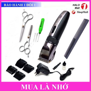 Tông đơ hớt tóc em bé codol 531 tặng bộ kéo cắt tỉa + lược + lấy ráy tai có đèn