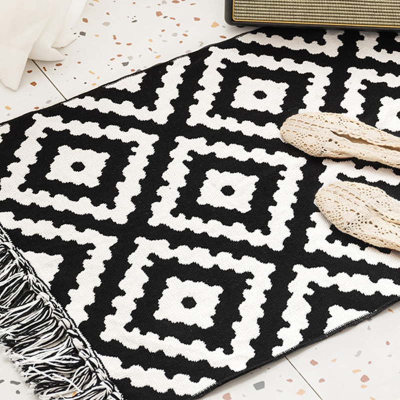 Thảm Dệt Trải Sàn Trang Trí Phòng Khách / Phòng Ngủ