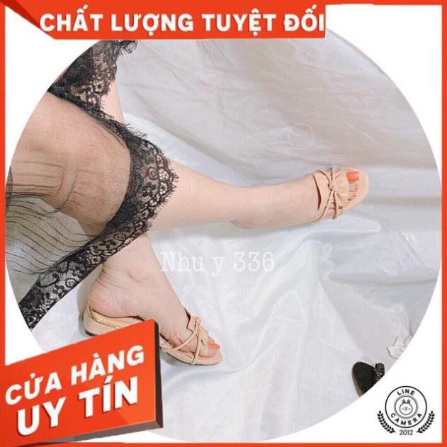 [ Free Ship - Hàng Cao Cấp] Dép Lê Nơ Da Gót Bọc Đồng 2 cm - Dép Lê Nữ Thời Trang - Dép Lê Nữ Mùa Hè - Dép Lê Nữ Đẹp