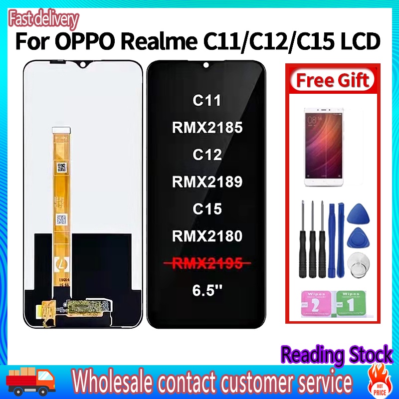 Màn hình cảm ứng 6.5&quot; thay thế cho OPPO REALME C11 RMX2185/ C12 RMX2189 C15 RMX2180 C25