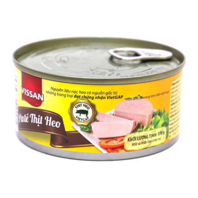 Pate thịt heo Vissan 170g