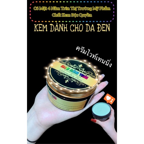 Kem body trắng da SÂM THÁI 500GR dành riêng cho da ngâm đen