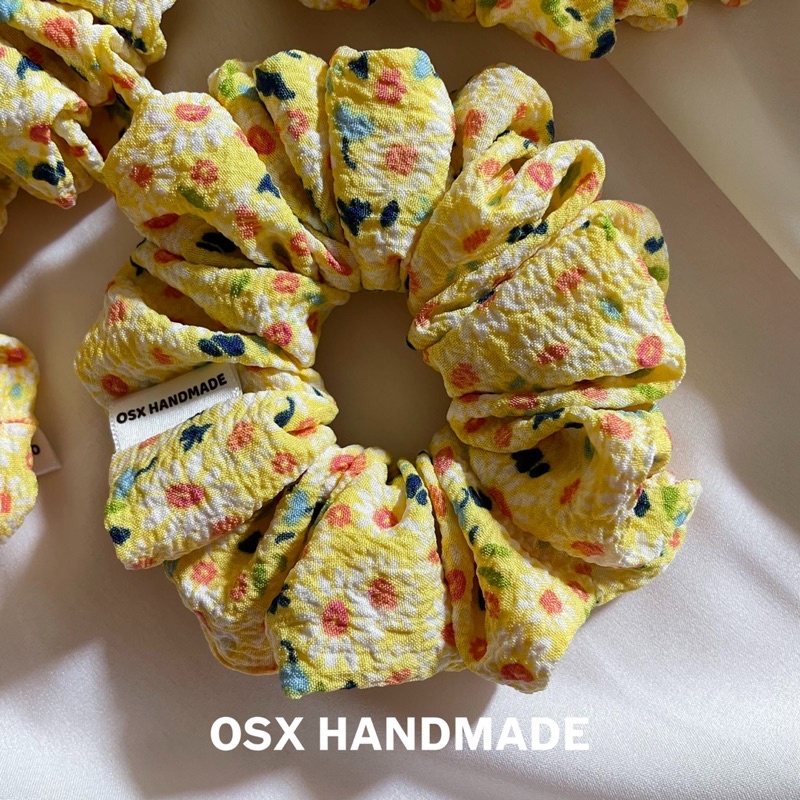 Summer Scrunchie - Dây cột tóc handmade ảnh thật shop chụp