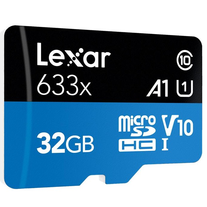 Thẻ Nhớ Lexar Micro SDXC 633X 32G và 64G (95MB/s) (Có SD Adapter) - Hàng Chính Hãng | BigBuy360 - bigbuy360.vn