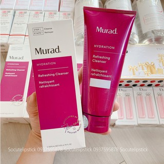 [SALE SỐC] Sữa rửa mặt tẩy trang Murad Refreshing Cleanser Fullsize 200ml