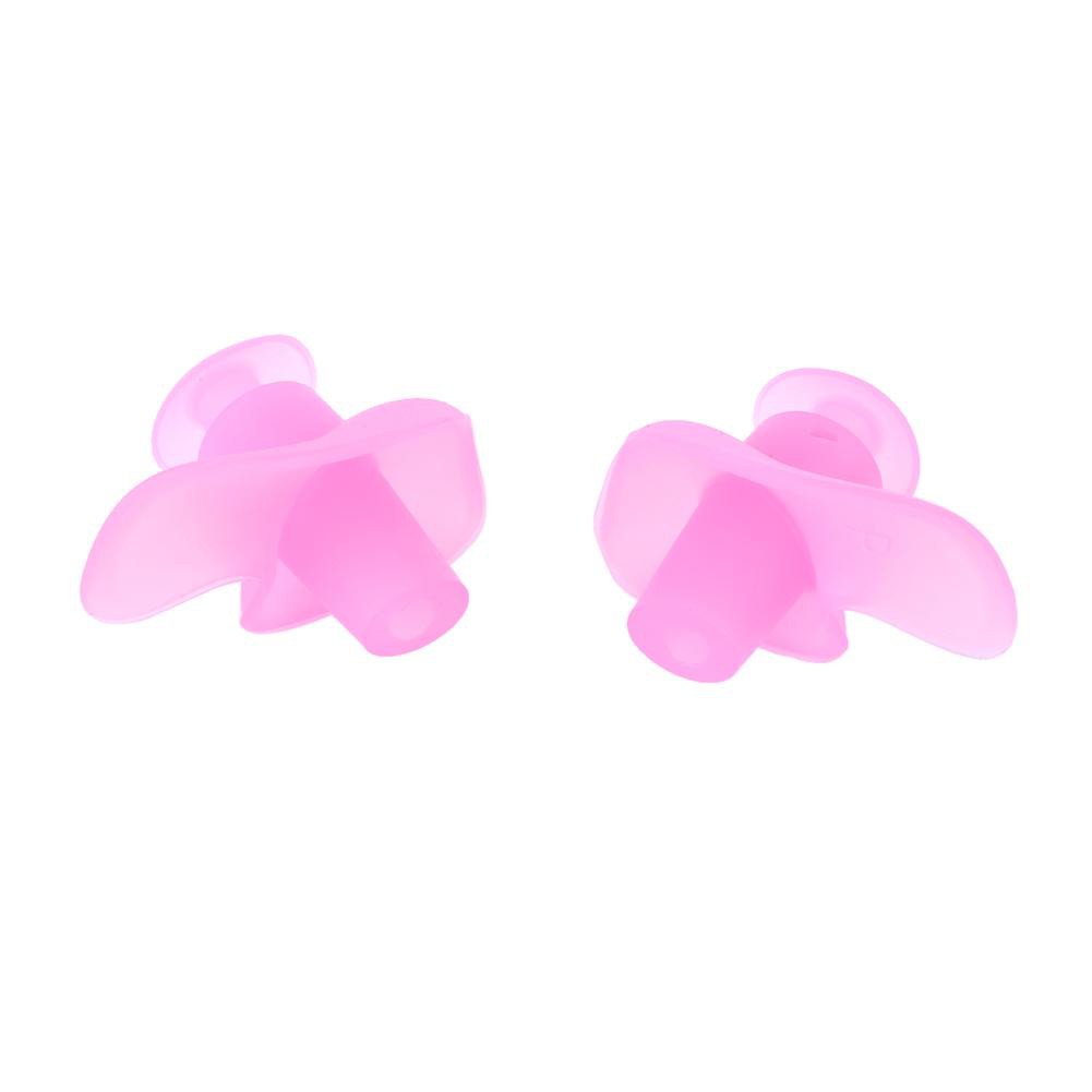Mini Flower Shape Waterproof Soft Silicone Earplugs for Summer Swimming Diving