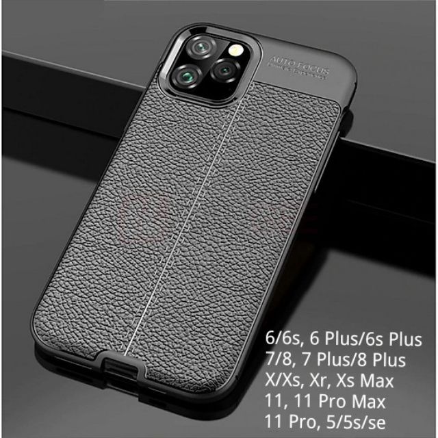 Ốp Lưng Dẻo Da Đen iPhone 5/5s/se, 6/6s, 6/6s Plus, 7/8, 7/8 Plus, X/Xs, Xr, Xs Max, 11, 11 Pro, 11 Pro Max