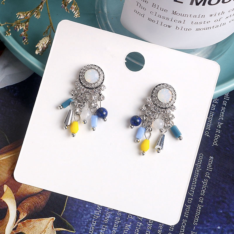 Khuyên tai hợp kim phong cách bohemian xinh xắn thời trang