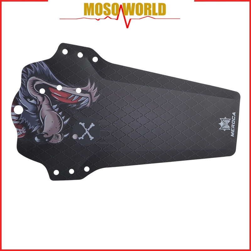 Tấm chắn bùn MOSOWORLD in họa tiết 3D nhiều màu bắt mắt cho xe đạp leo núi