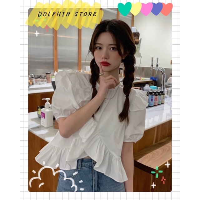 BIGSIZE Áo babydoll tay ngắn bigsize