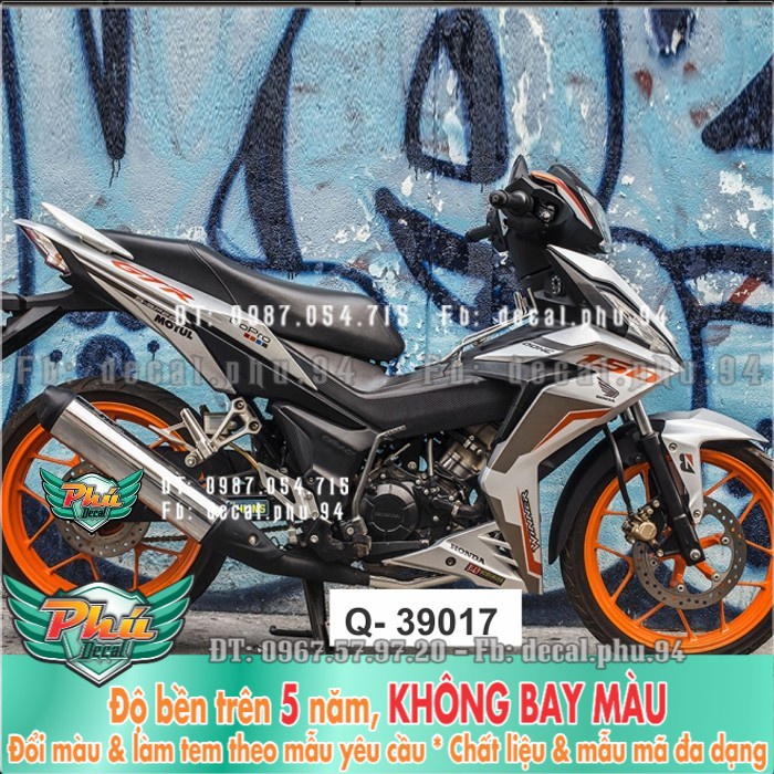 Tem rời Winner GTR bạc P -1