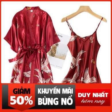 Áo Choàng Ngủ Bằng Lụa Gợi Cảm Cho Nữ Size M-Xxl đẹp