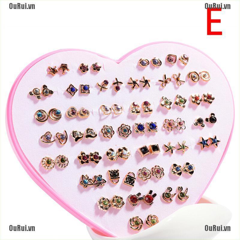 Set 36 Khuyên Tai Thời Trang Cá Tính Cho Nữ