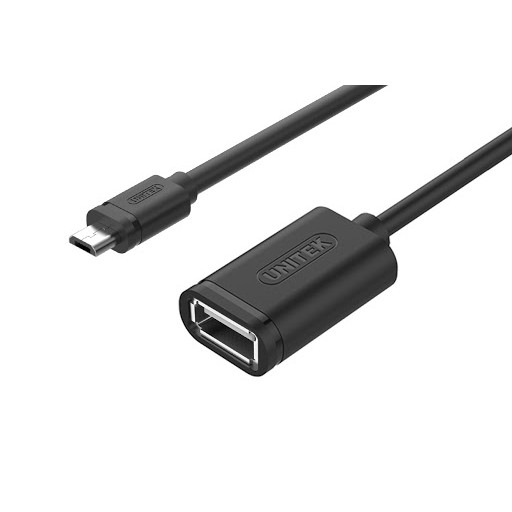 CÁP MICRO USB OTG Y-C438 UNITEK - Dây đẹp - chắc chắn